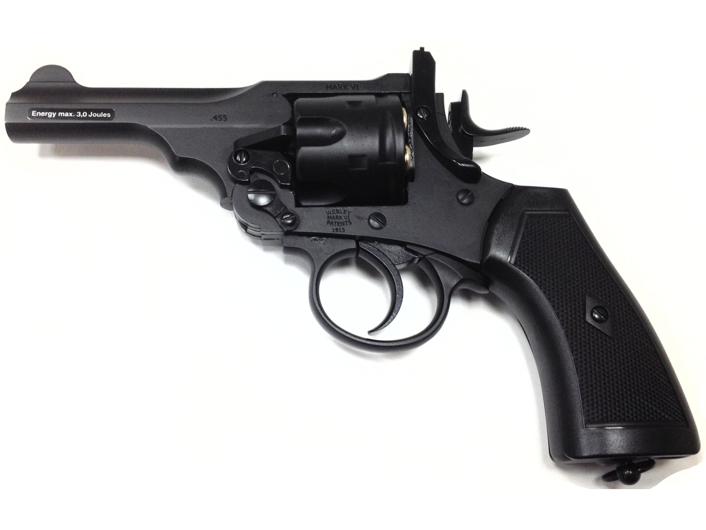 Webley Mk6 .177 Pellet 4" Blued Air Pistol