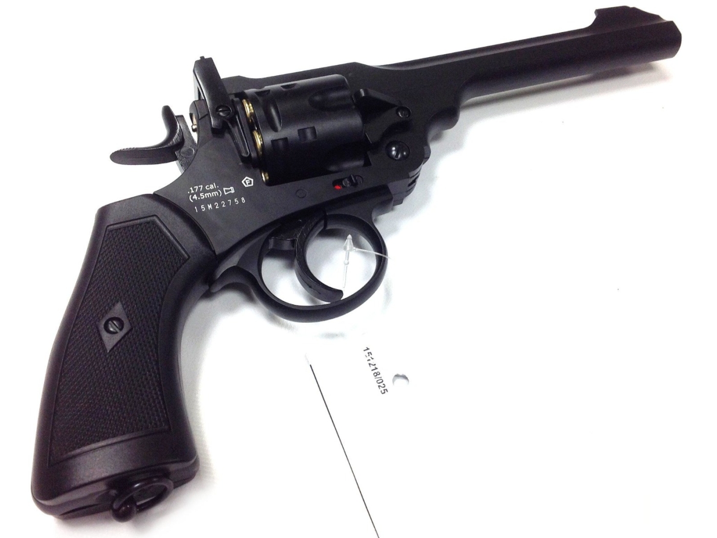 Webley Mk6 6" Blued Finish