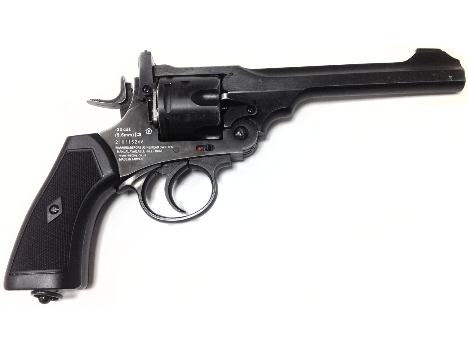 Webley Mk6 .22 Revolver Battlefield Finish