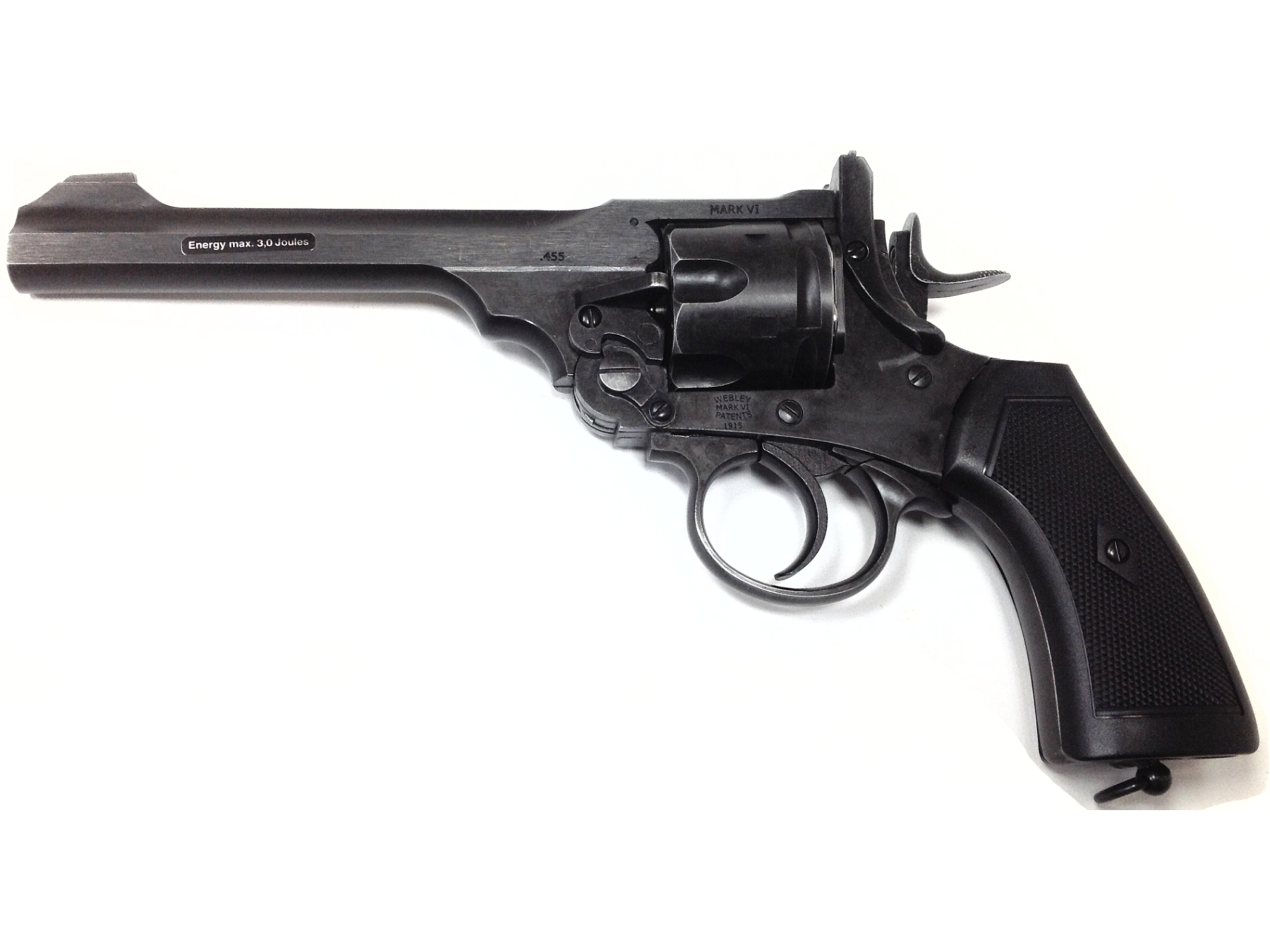 Webley Mk6 .22 Pellet Air Pistol Battlefield Finish