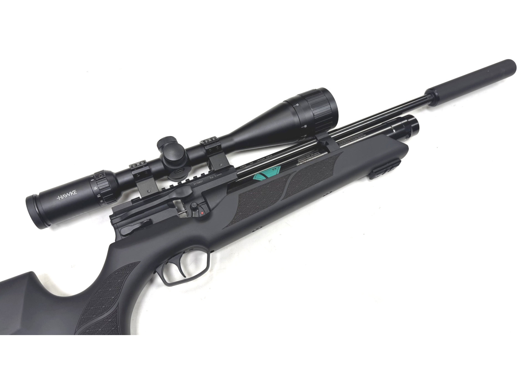 weihrauch hw110 synthetic 22 air rifle used