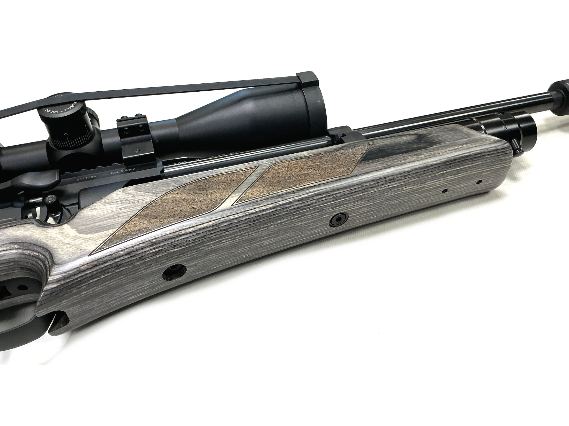 weihrauch hw110t laminate .22 air rifle used