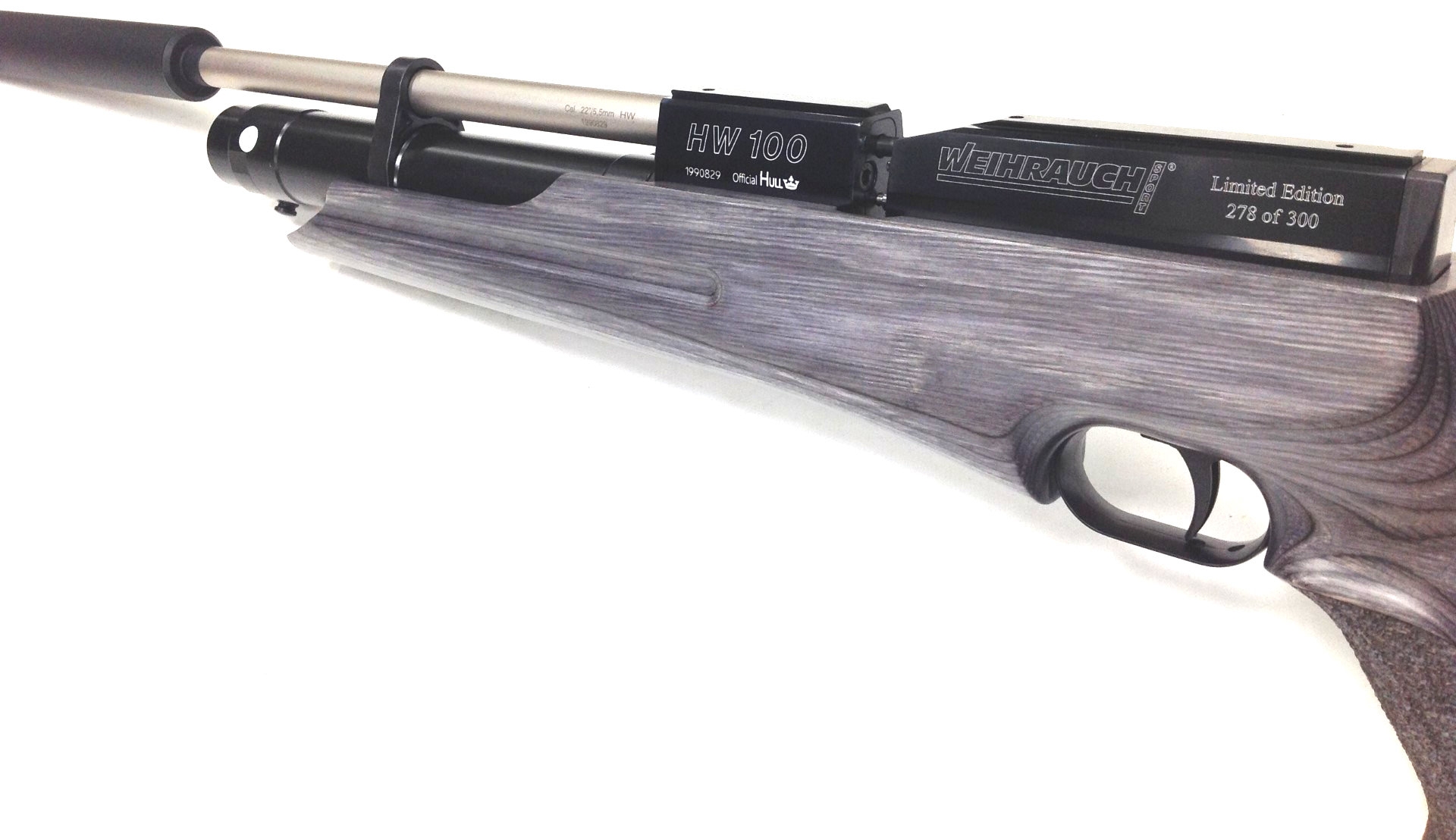 weihrauch hw100 kt .22 stainless air rifle