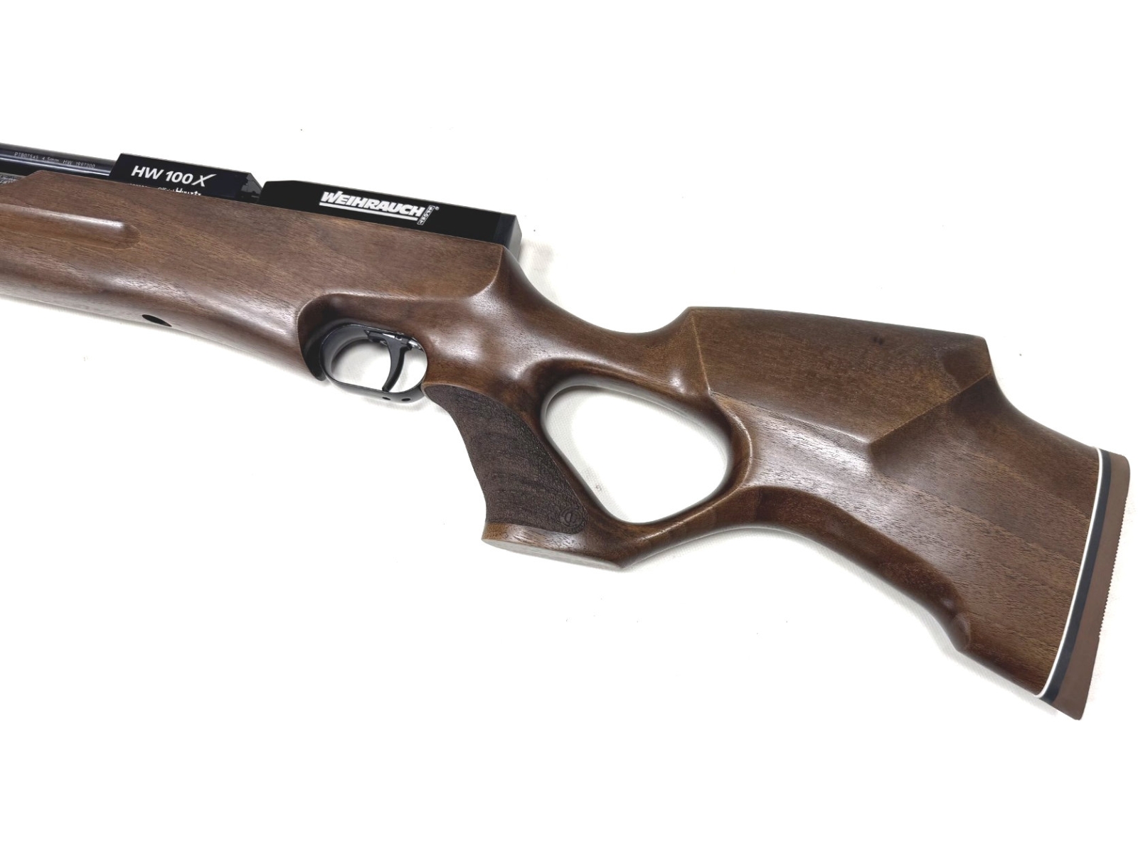 weihrauch hw100 x walnut thumbhole