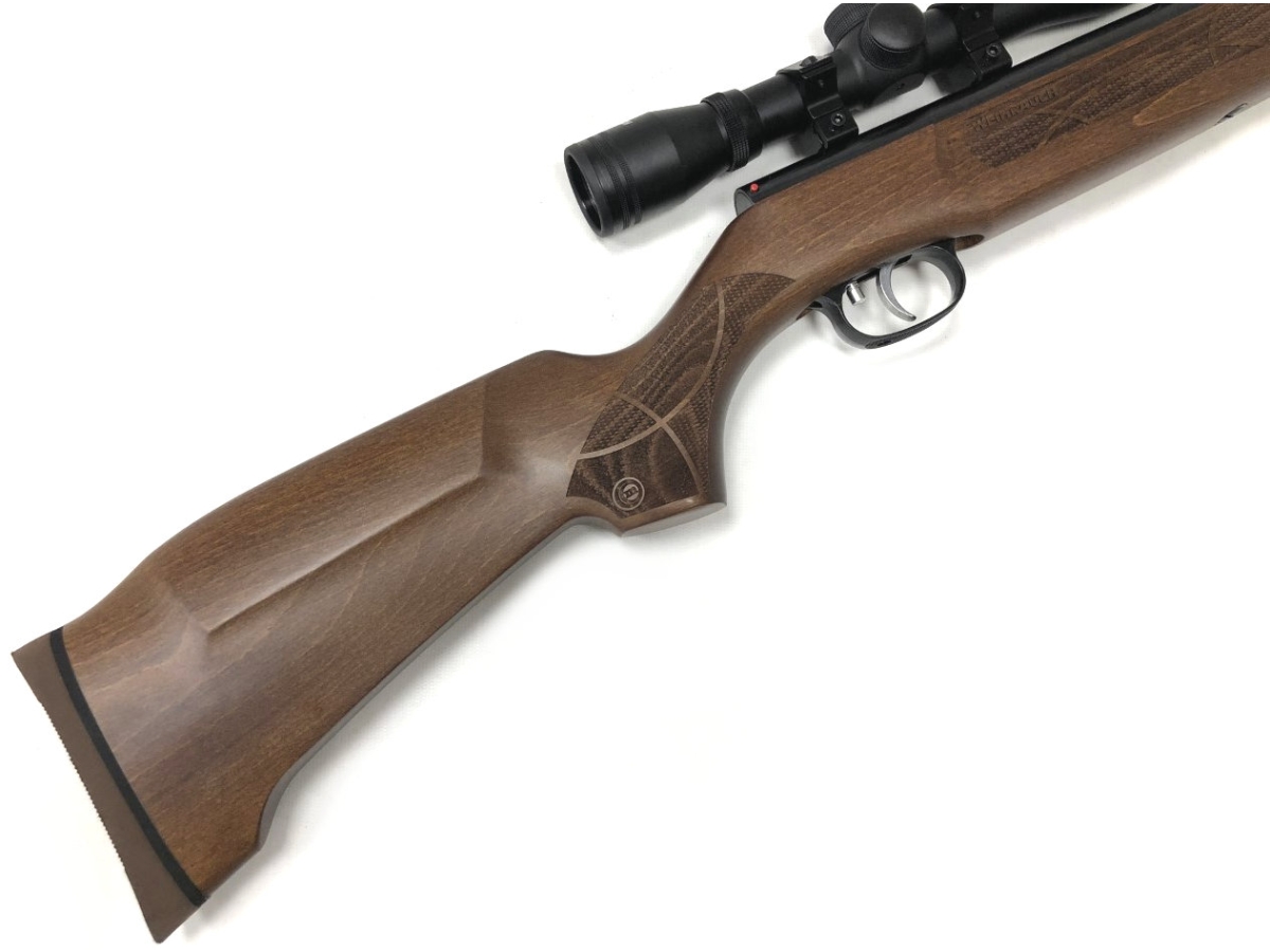 weihrauch hw30s wood air rifle combo