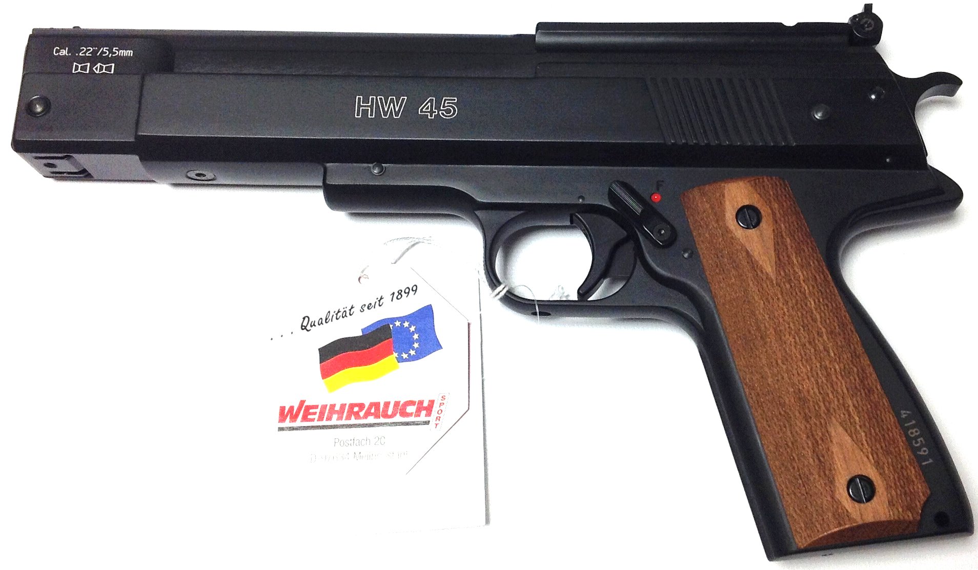 weihrauch hw45 22 air pistol uk