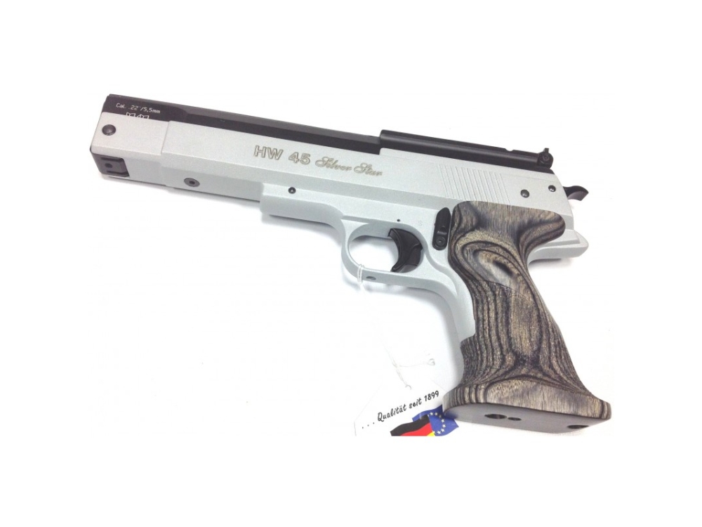 Weihrauch HW45 Silver Star .177 Air Pistol
