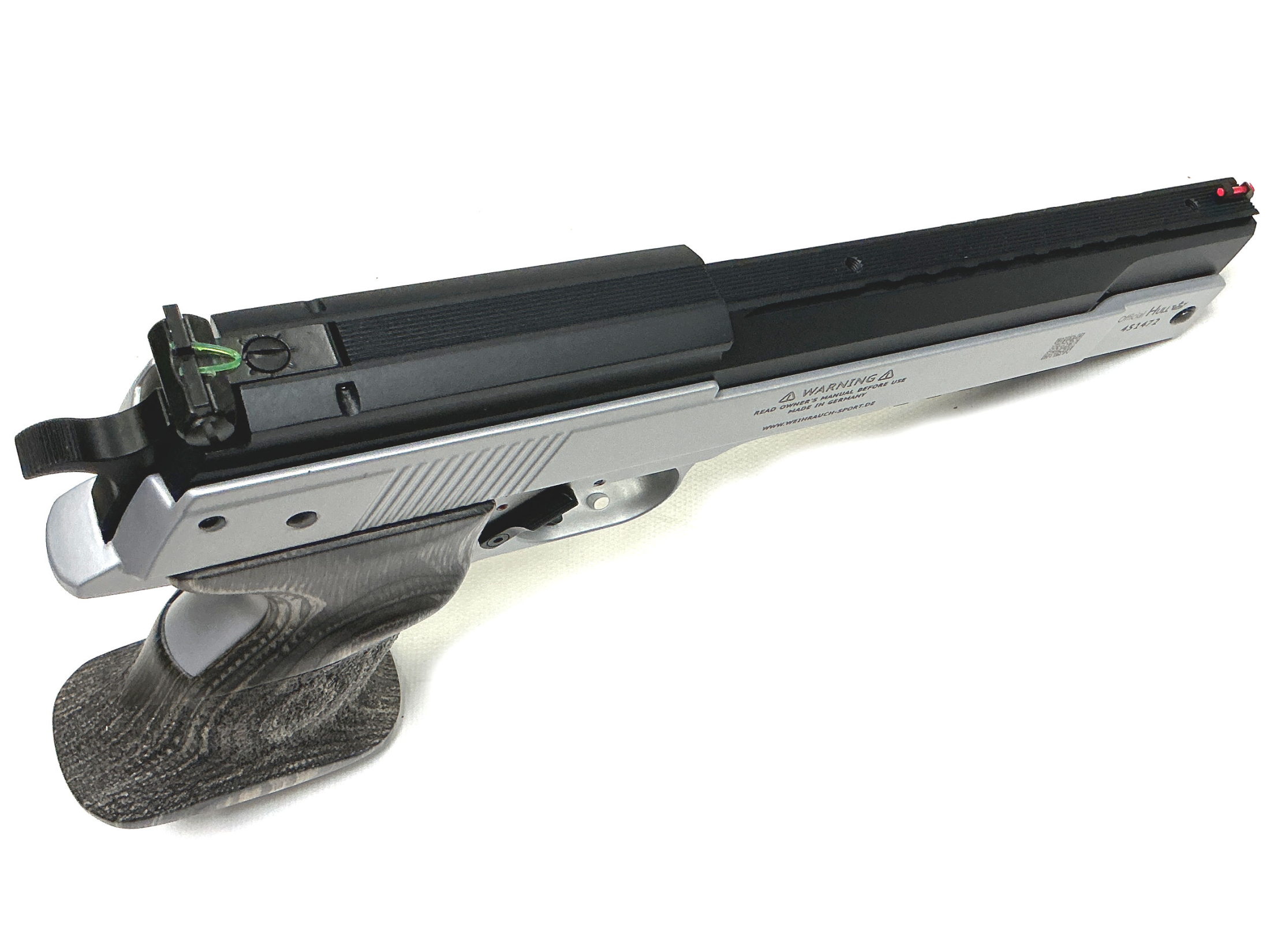 weihrauch hw45 silver star air pistol .177