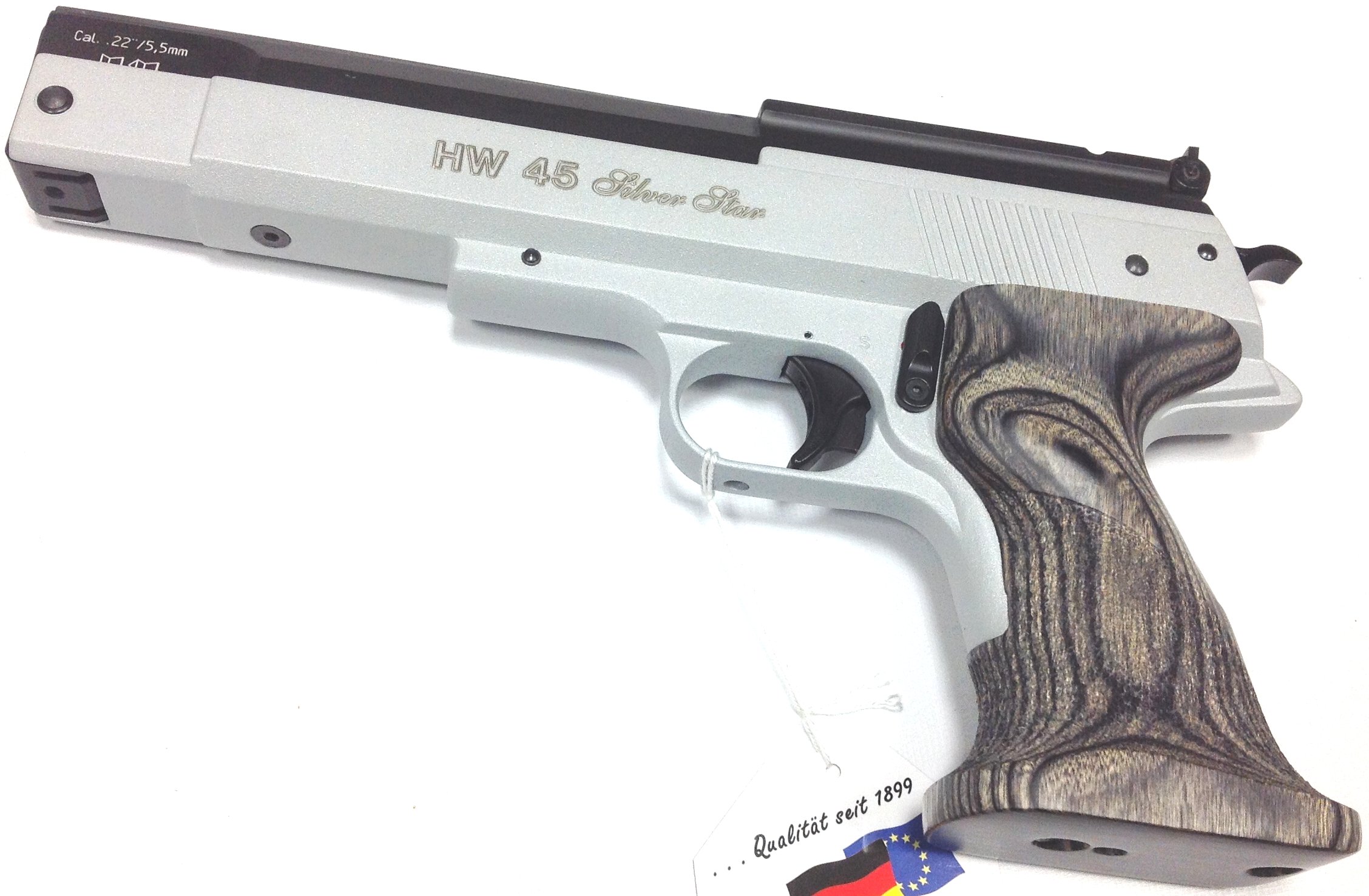 Weihrauch HW45 Silver Star .22 Air Pistol
