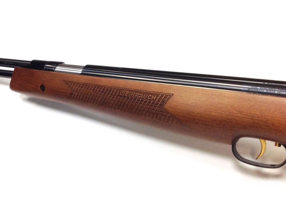 weihrauch hw97k .22 under lever air rifle