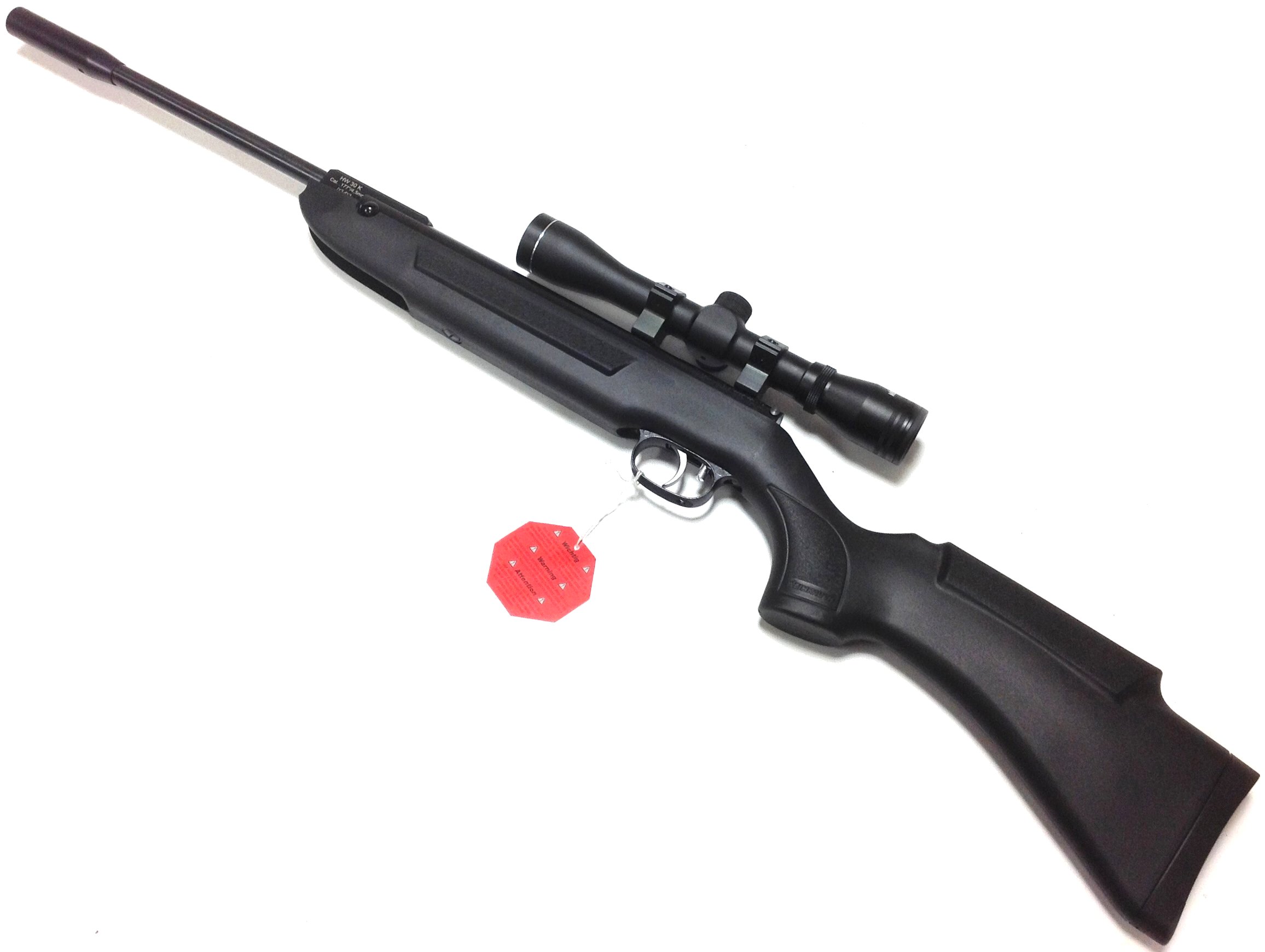 Weihrauch HW30S Synthetic .177 Junior Air Rifle Outfit