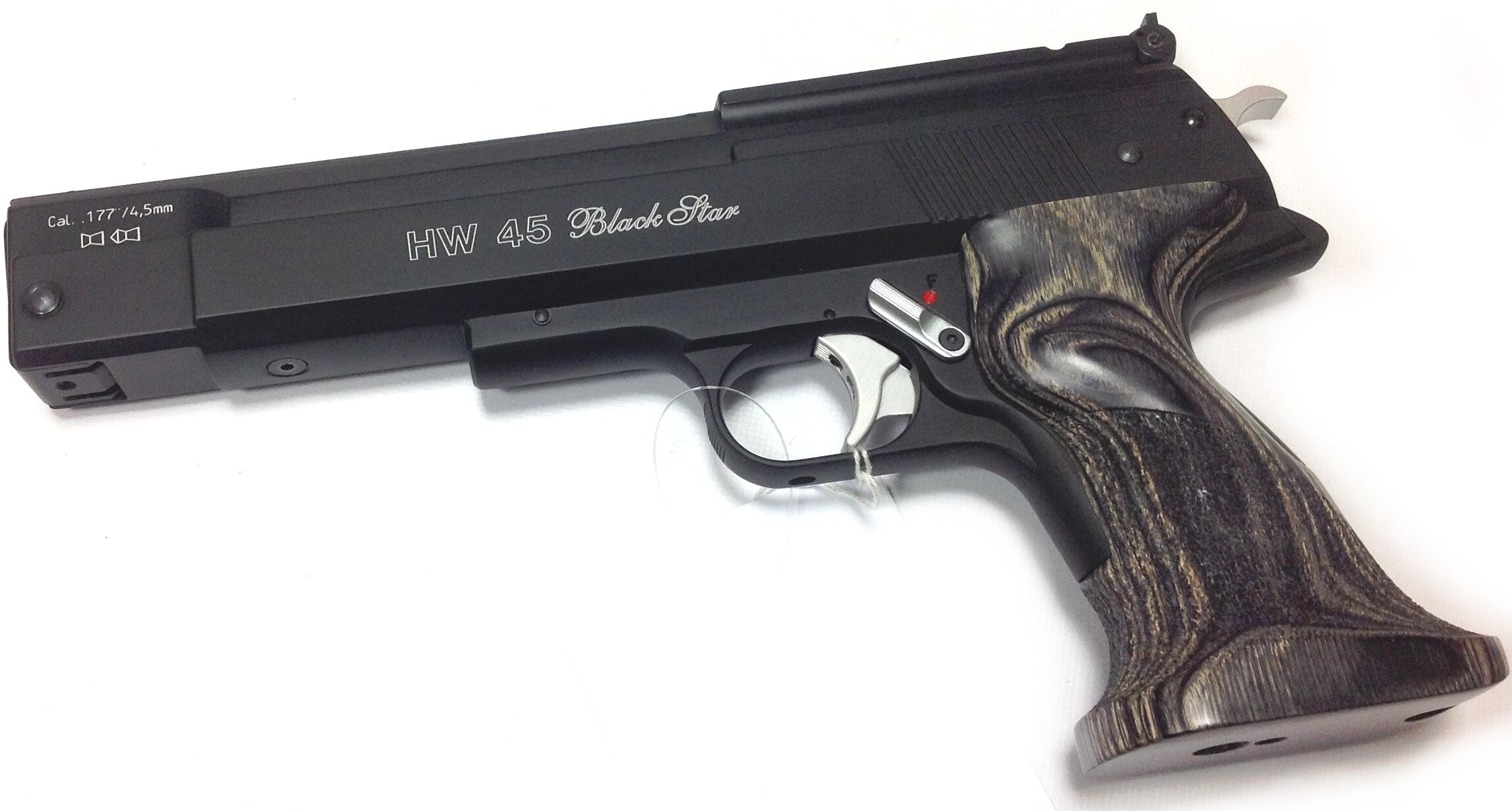 Weihrauch HW45 Black Star .177 Air Pistol