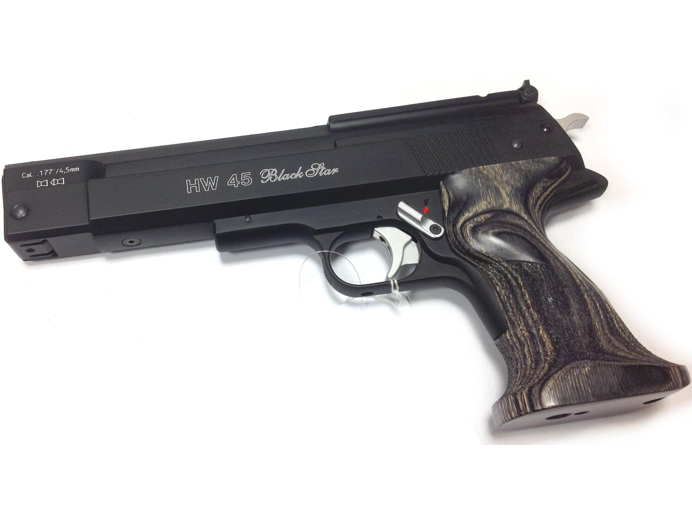 Weihrauch HW45 Black Star .177 Air Pistol