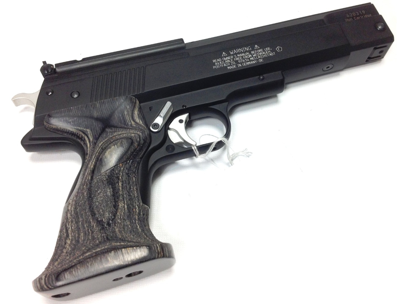 Weihrauch HW45 Black Star .177 Over-Lever Air Pistol