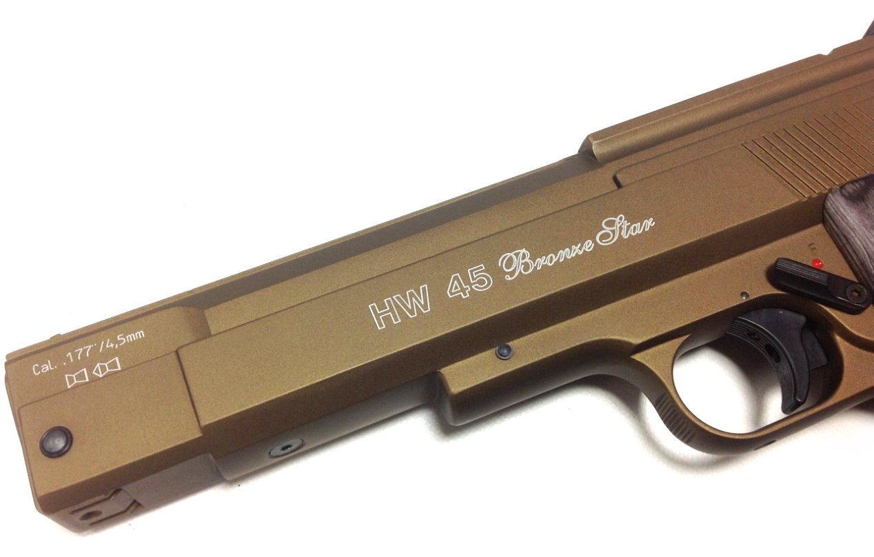 weihrauch hw45 bronze star 177 air pistol