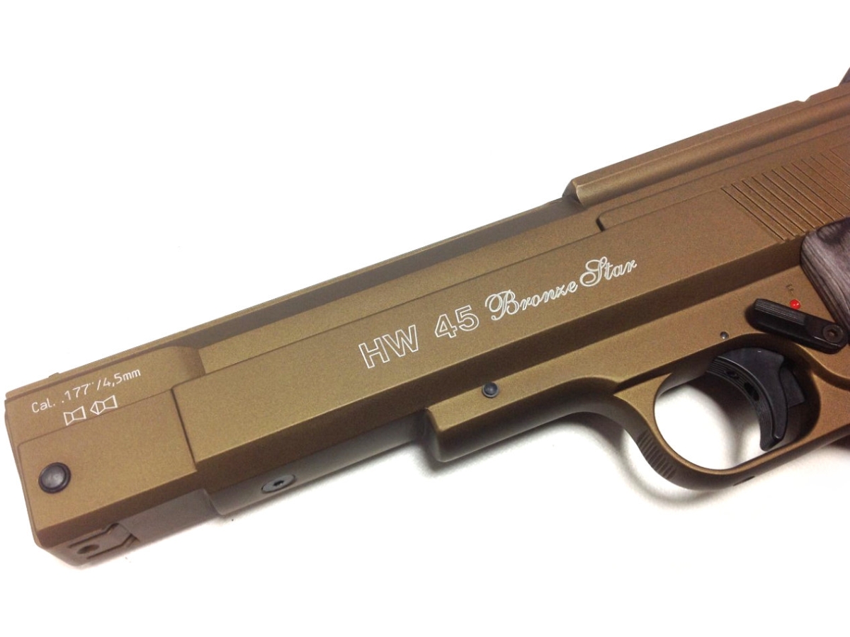 weihrauch hw45 bronze star 177 air pistol