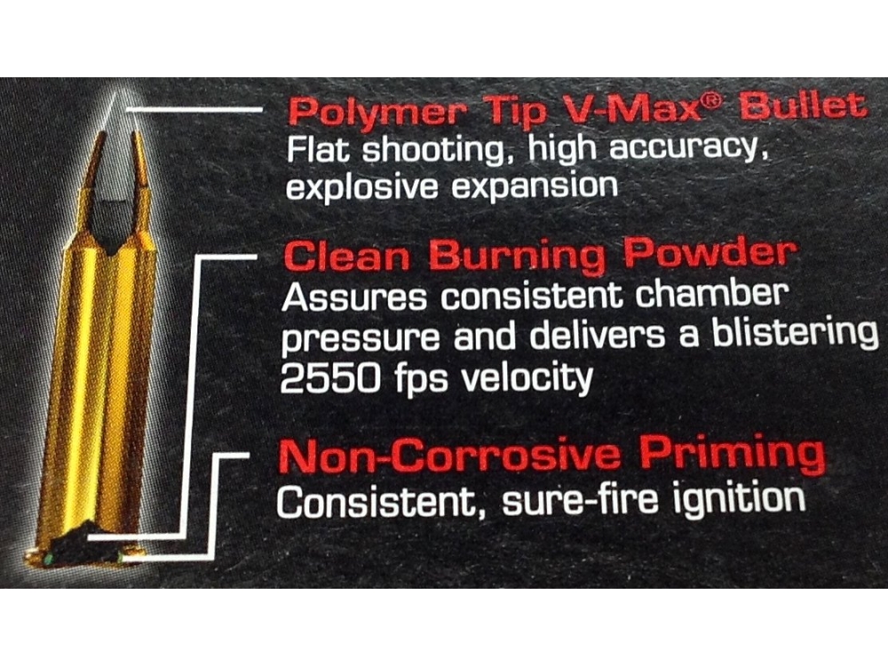 Winchester .17 HMR 17gr V-Max Ammunition