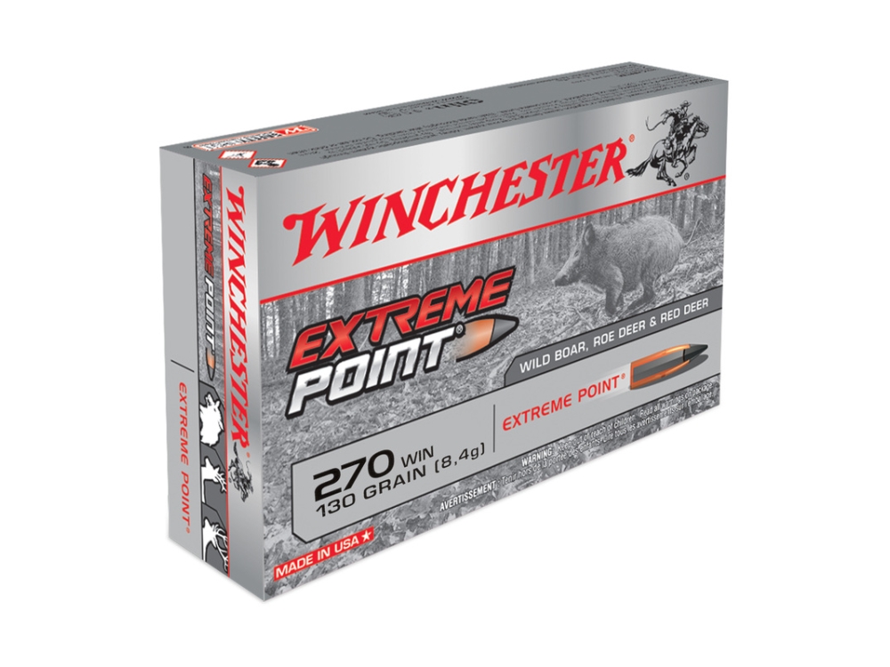 winchester .270 extreme point 130gr ammo