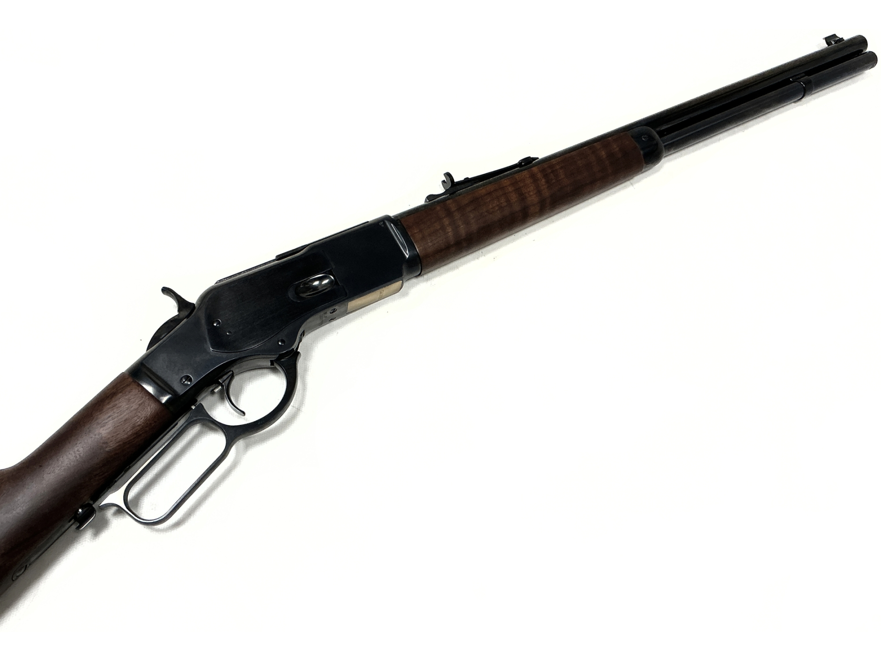 Used Winchester M73 Short 20" Lever Action .38 Special / .357 Magnum Rifle Image 3 Winchester 1873 Lever Action Rifle