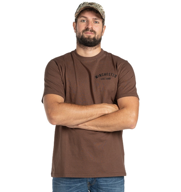 winchester colombus t shirt brown