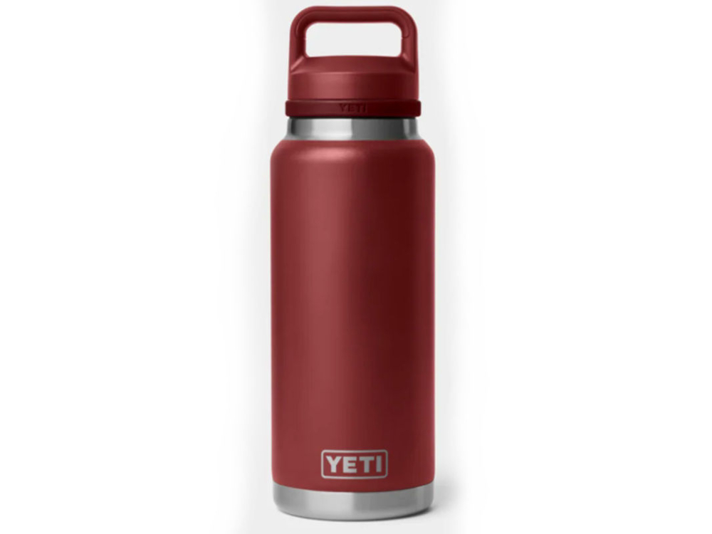 YETI 36oz Rambler Chug Cap Stag Red Main Image yeti red stag 36oz rambler chug cap leakproof