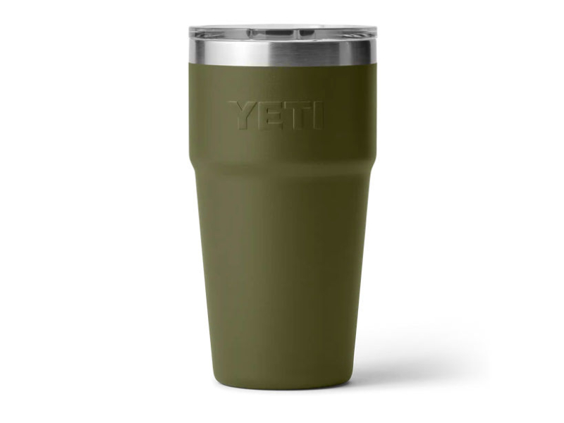 stackable yeti cup olive and king crab stackable 20oz