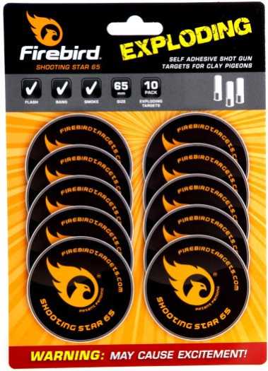Firebird Exploding Clay Pigeon Targets