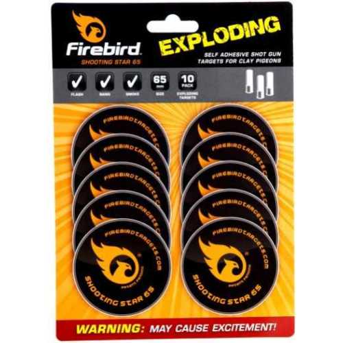 Firebird Exploding Clay Pigeon Targets