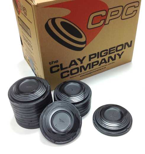 CPC Clay Pigeon Company 150 Black Standard Clay Pigeons