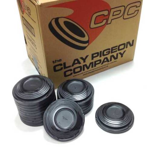 CPC Clay Pigeon Company 150 Black Standard Clay Pigeons