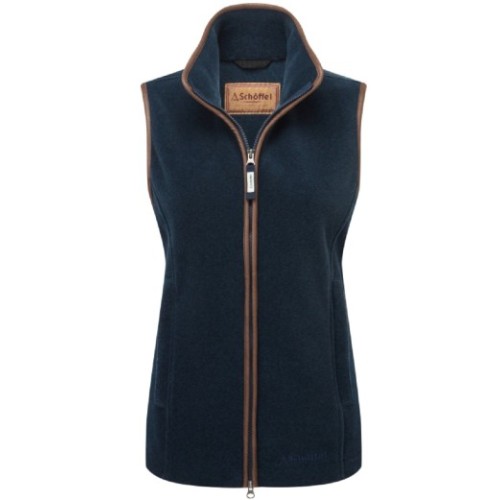 schoffel lyndon gilet petrol blue