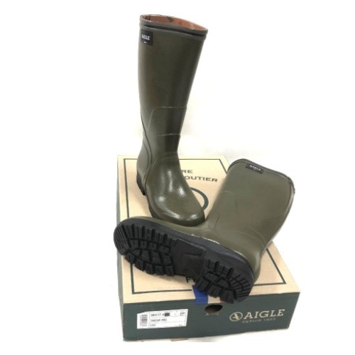 aigle tancar pro kaki wellingtons