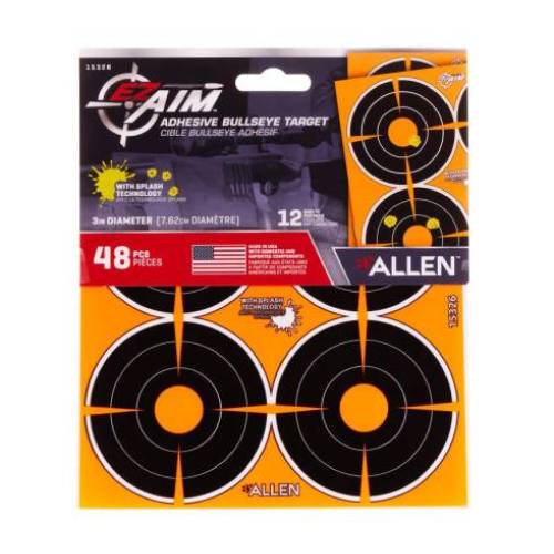 allen ezaim 3 inch self adhesive targets