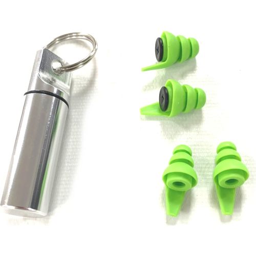 axil xp reactar ear plugs green