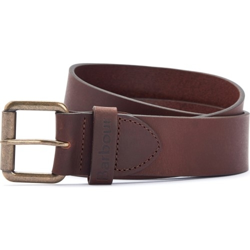 Barbour Allanton Leather Belt Classic Brown