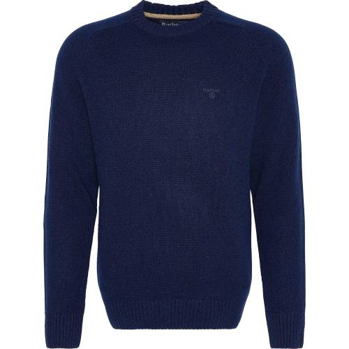 barbour grangetown navy crew neck jumper