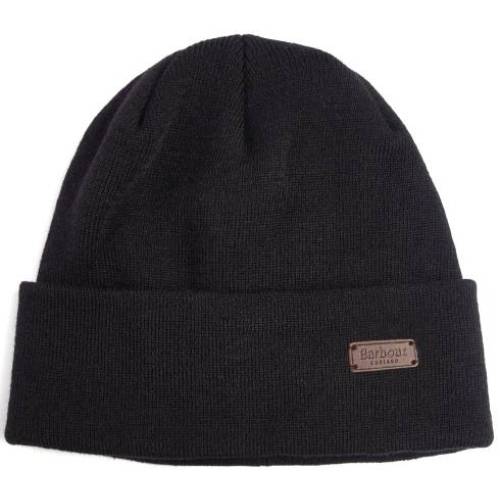 barbour healey black beanie