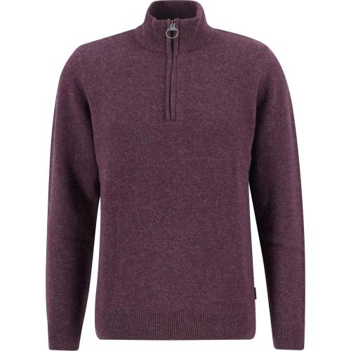 barbour ruby marl holden half zip