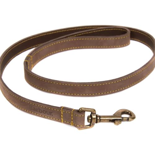 barbour dog lead nubuck