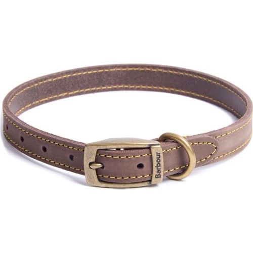 barbour nubuck leather dog collar medium