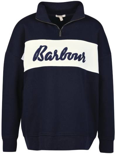 Barbour Otterburn Zip Ladies Sweatshirt