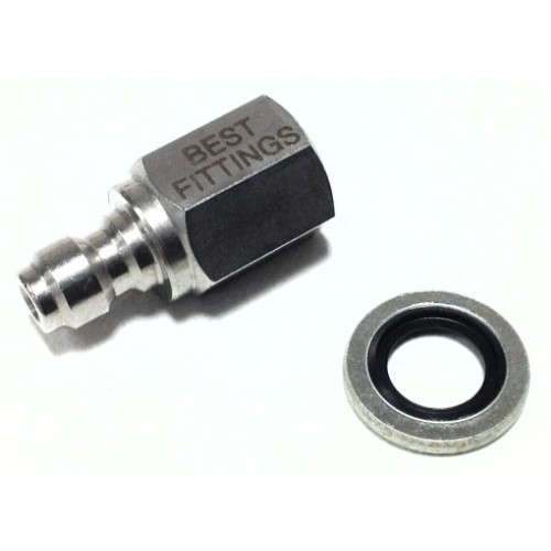 Best Fittings Quick Change Coupler Plug