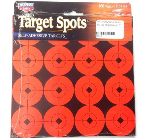 Birchwood Casey 160 Orange 1.5" Self Adhesive Target Spots