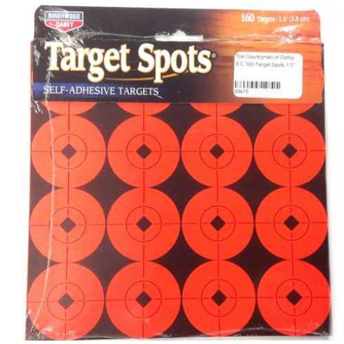 Birchwood Casey 160 Orange 1.5" Self Adhesive Target Spots