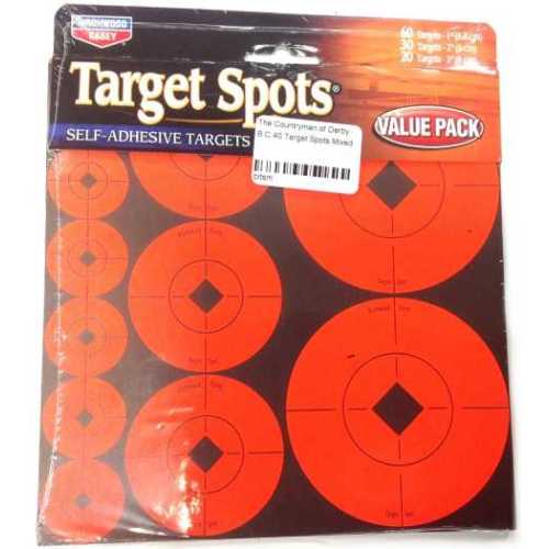 Birchwood Casey Mixed Orange Target Spots