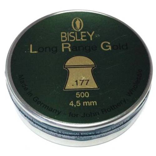 Bisley .177 Long Range Gold LRG Air Rifle Pellets