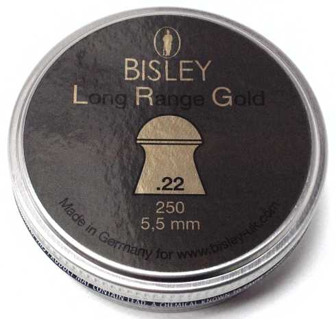 Bisley Long Range Gold .22 Pellets x250