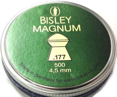 Bisley Magnum .177 Air Rifle Pellets x 500