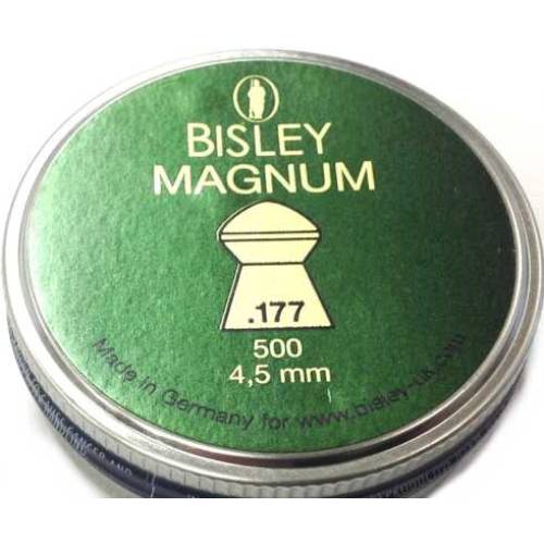 Bisley Magnum .177 Air Rifle Pellets x 500