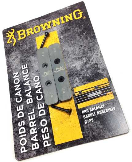 Browning B725 And B525 Pro Barrel Weights